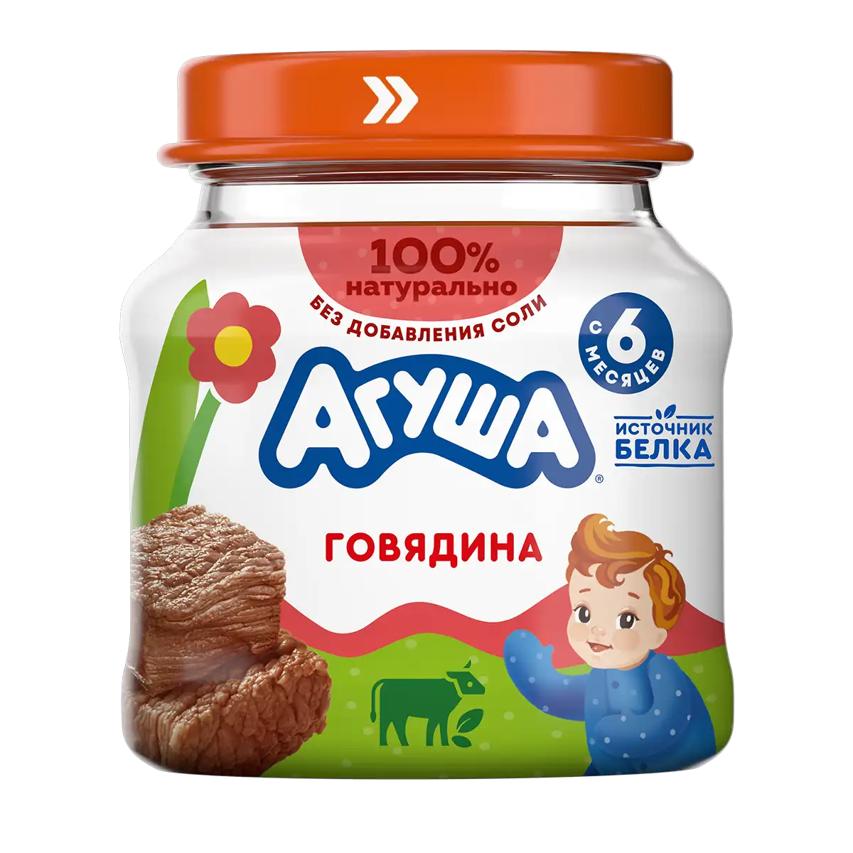 Мясное пюре Говядина