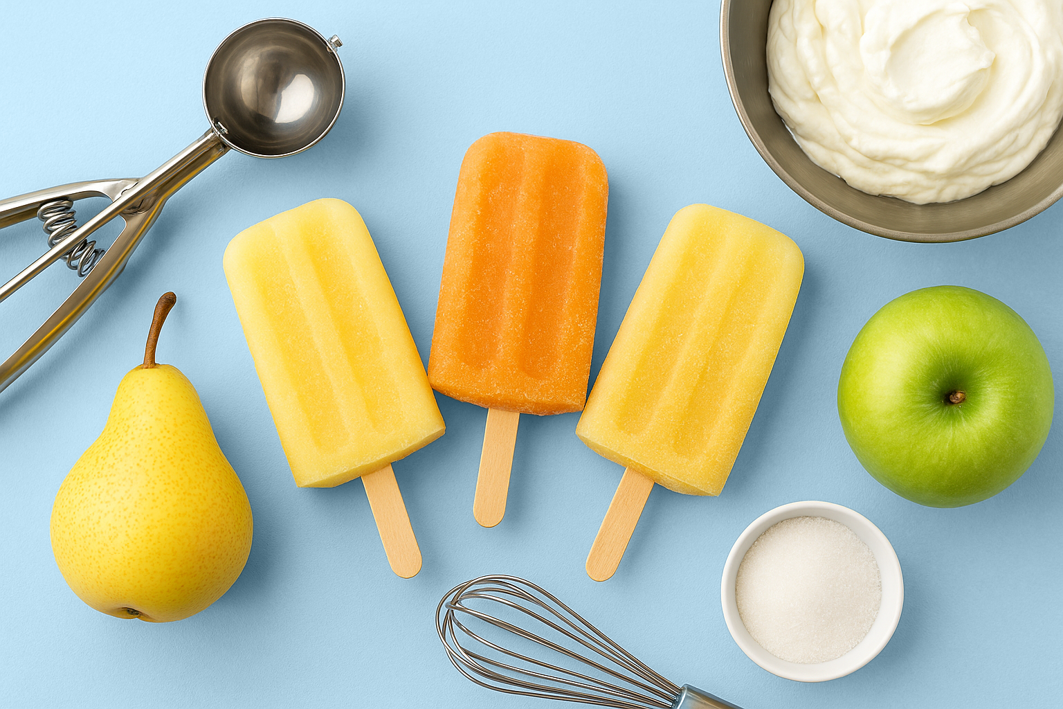 Домашнее фруктовое мороженое