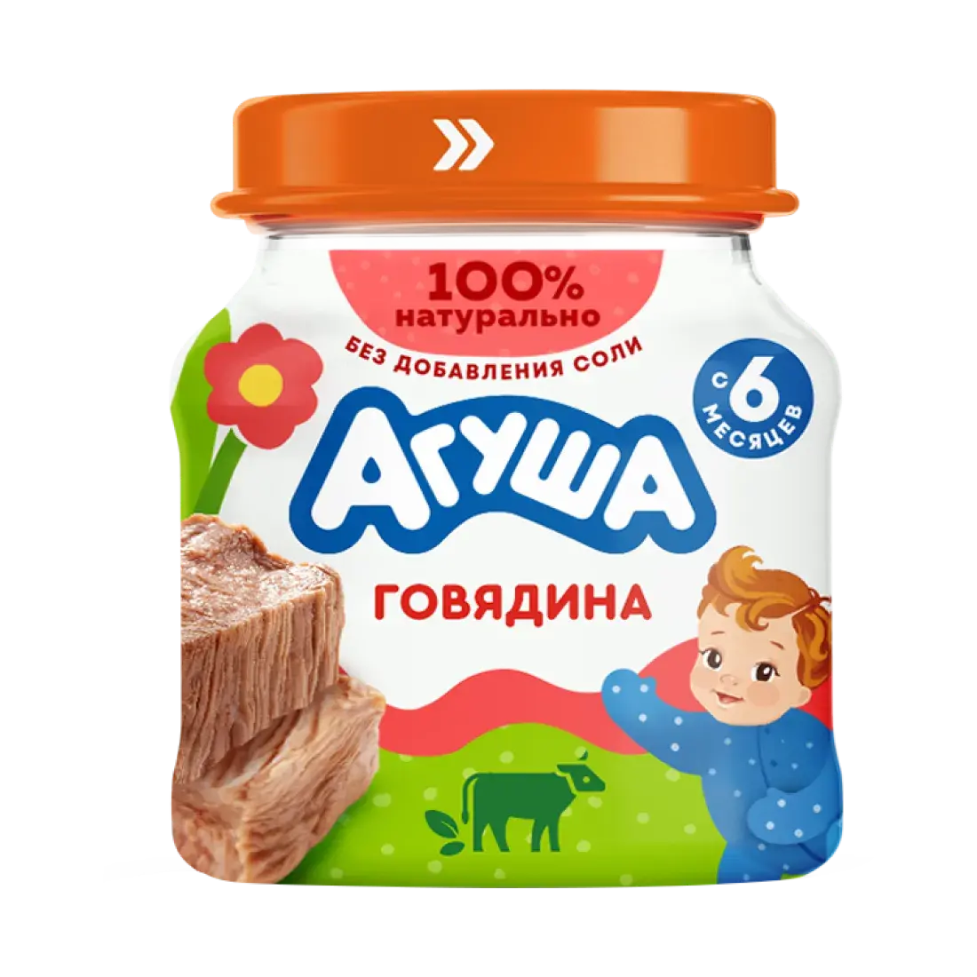 Мясное пюре Говядина