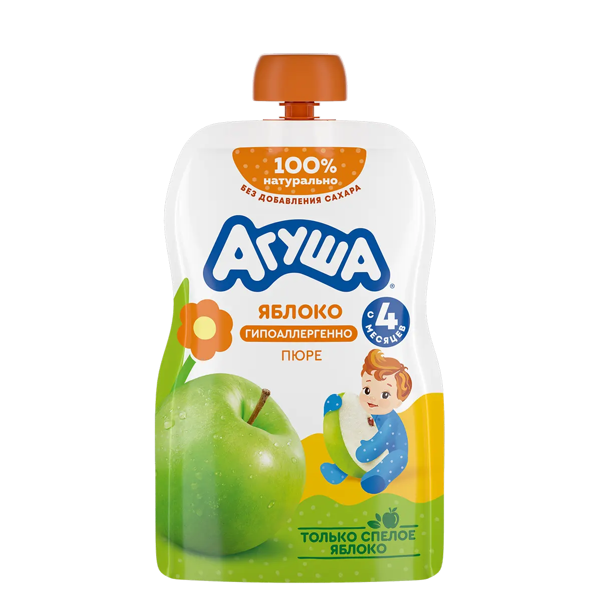 Фруктовое пюре Яблоко