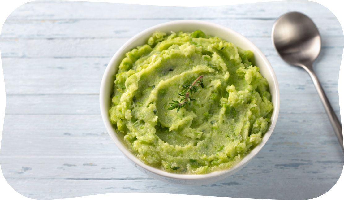 Вкусная овощная пюрешка