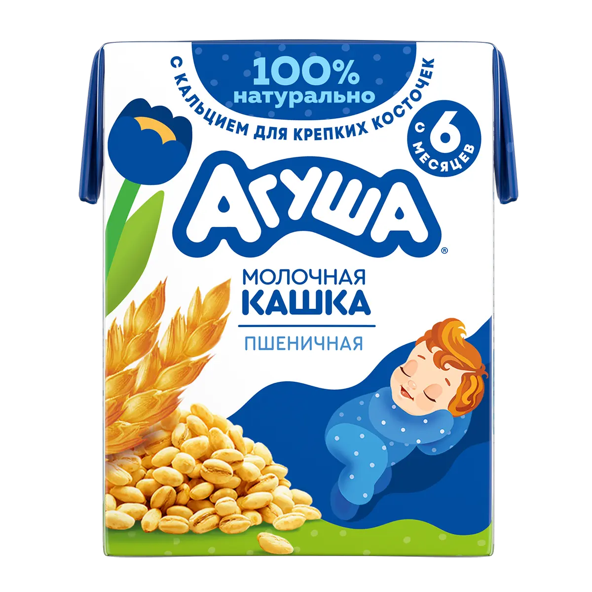Кашка молочно-пшеничная «Засыпай-ка»