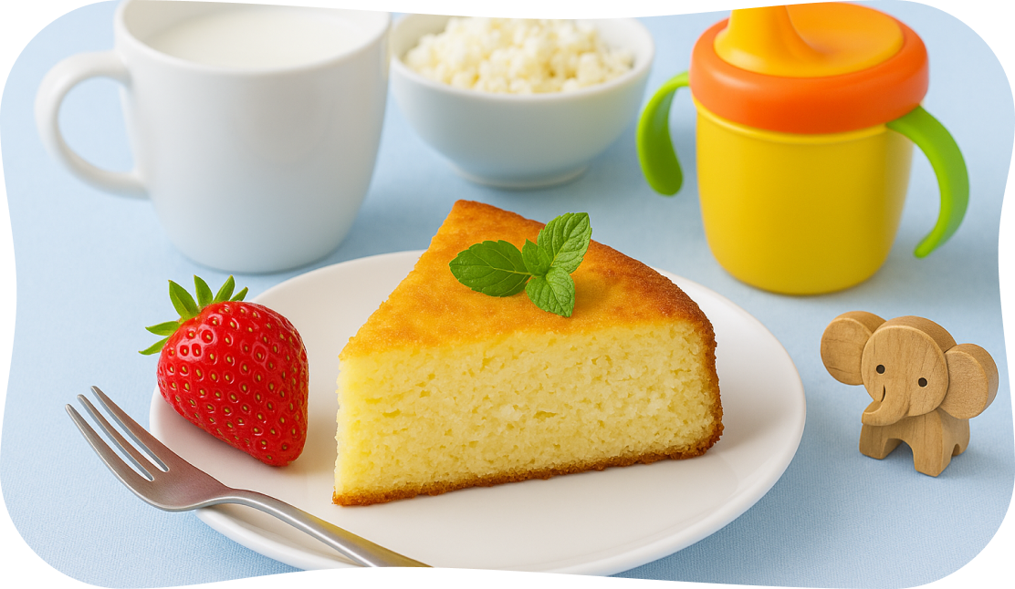 Манник с творогом