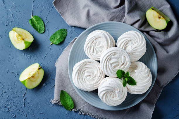 Яблочный зефир без сахара