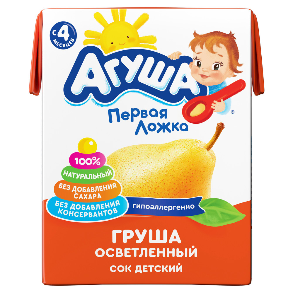 Сок Груша осветленный