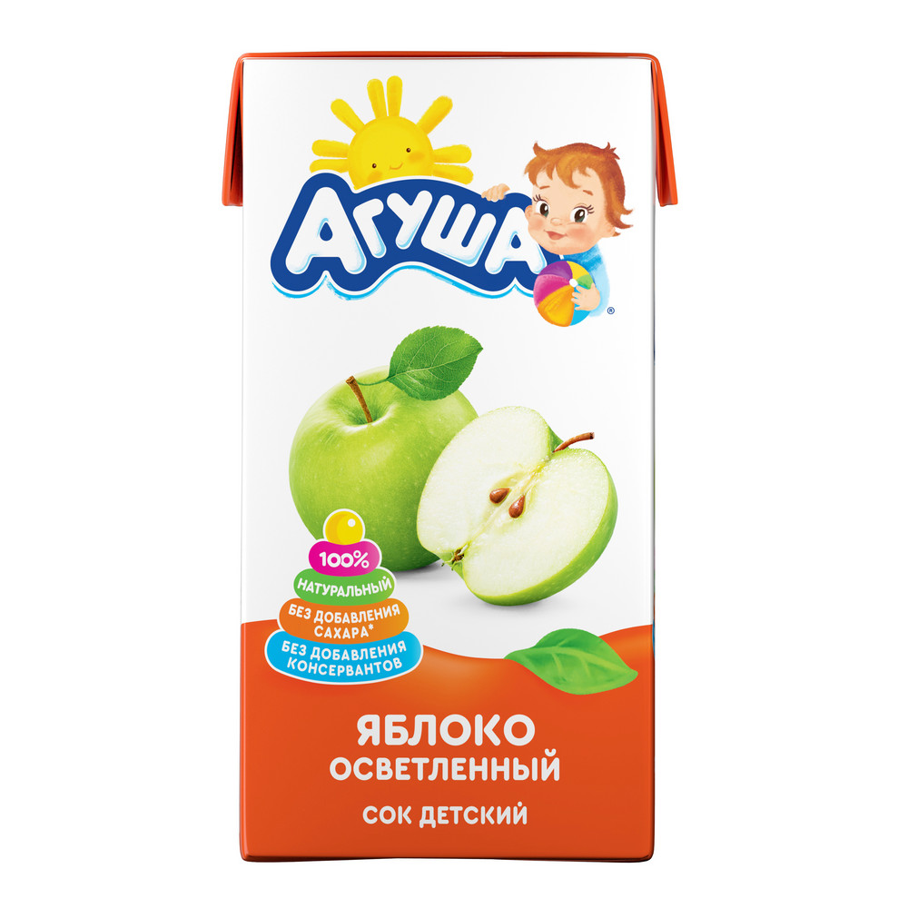 Сок Яблоко осветленный